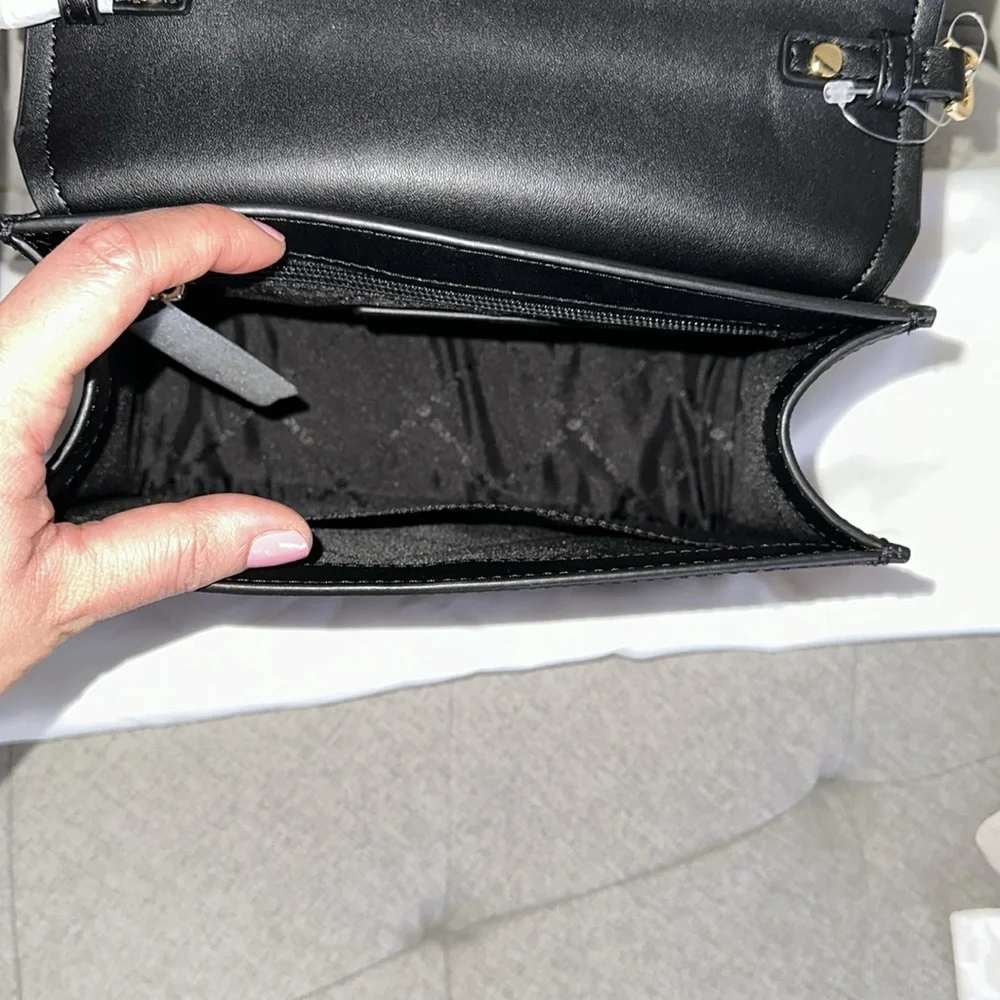 Michael Kors Grace MD TH Satchel black handle or cross body